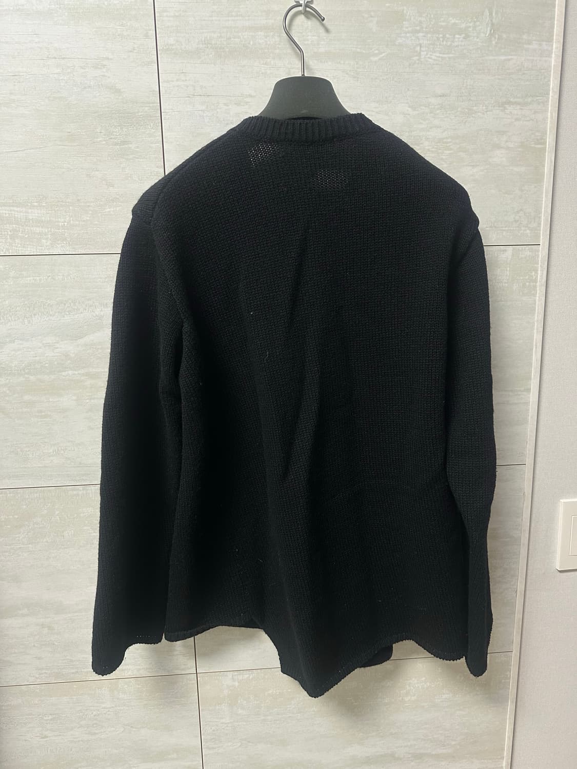 꼼데가르송 셔츠 asymmetrical 브이넥 니트 M 상품이미지2