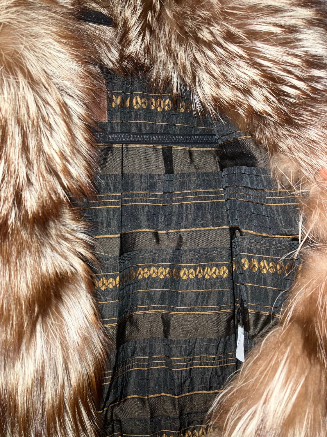 빈티지 y2k 보헤미안 히피깔 퍼코트(누빔o) 상품이미지5