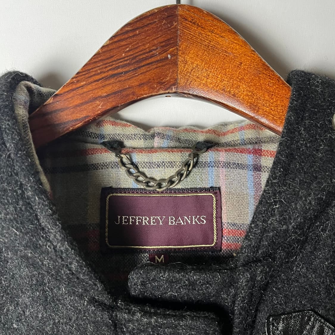 [JEFFREY BANKS] 제프리뱅크스 울 더플 후드코트 상품이미지5