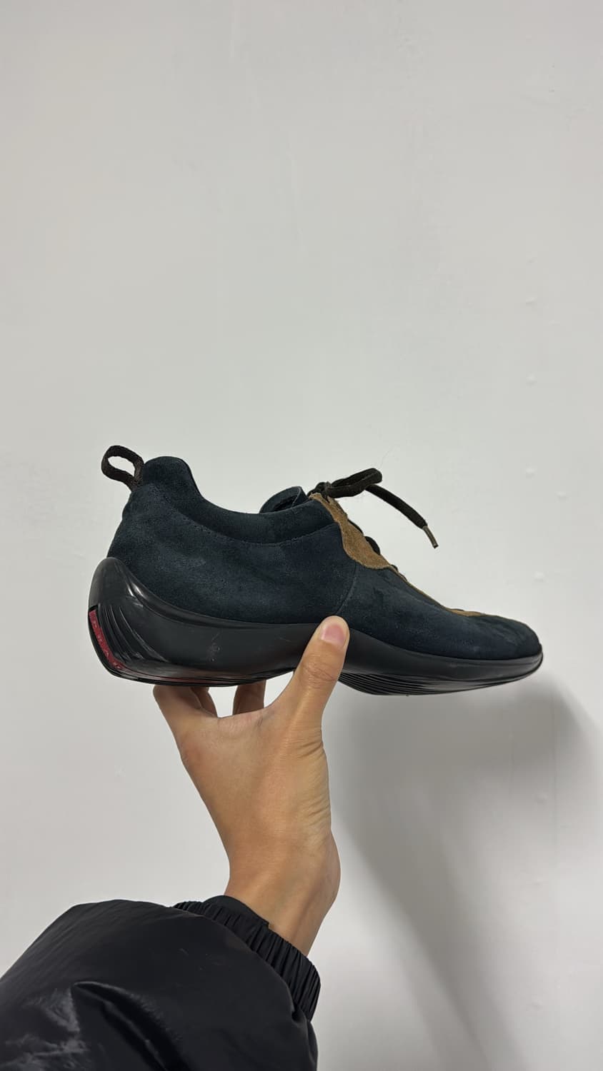 90s 프라다 스웨이드 스니커즈 상품이미지3