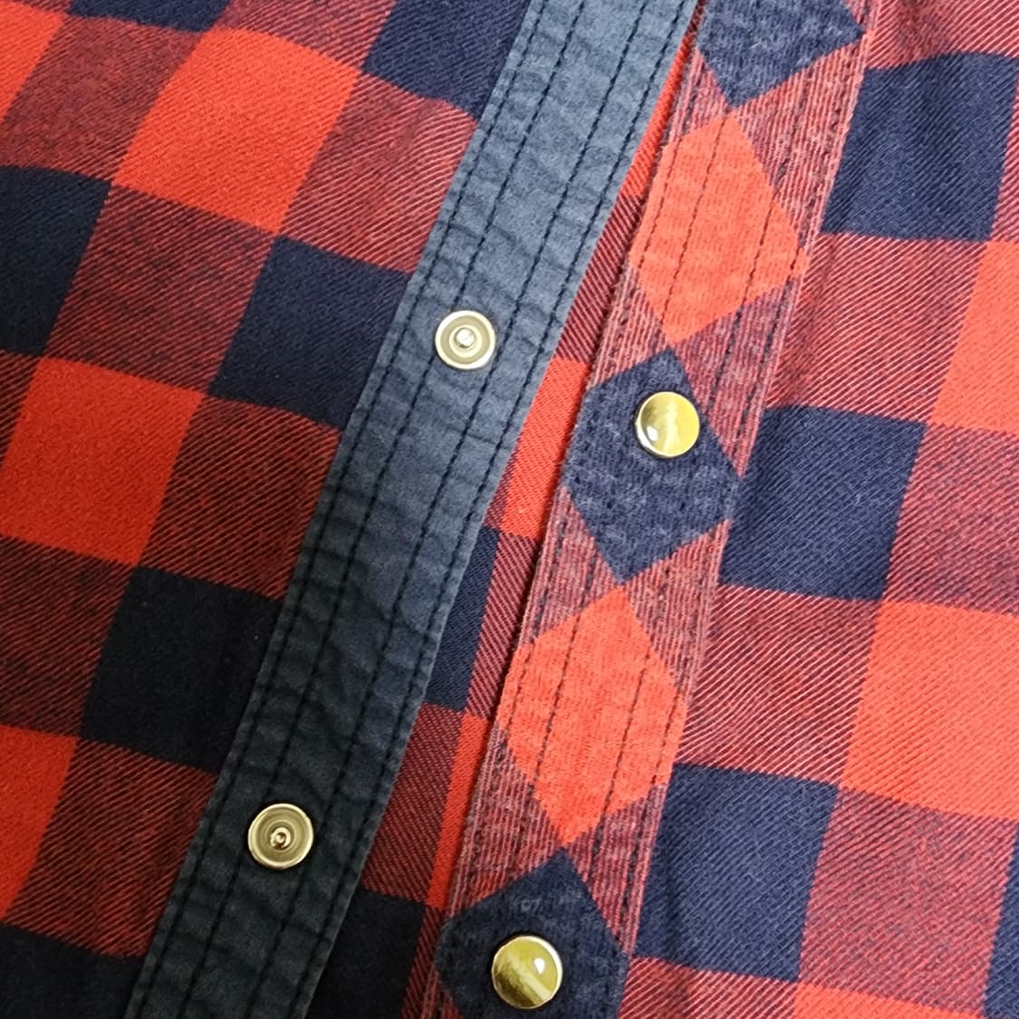 게스 코튼 남성 체크 셔츠 
L 상품이미지5