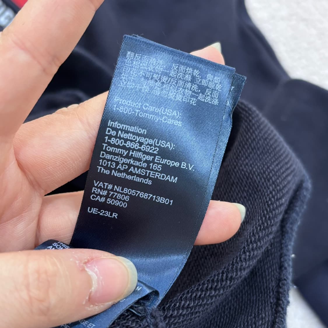 152 타미힐피거 스몰로고 맨투맨 티셔츠 0331E 상품이미지4