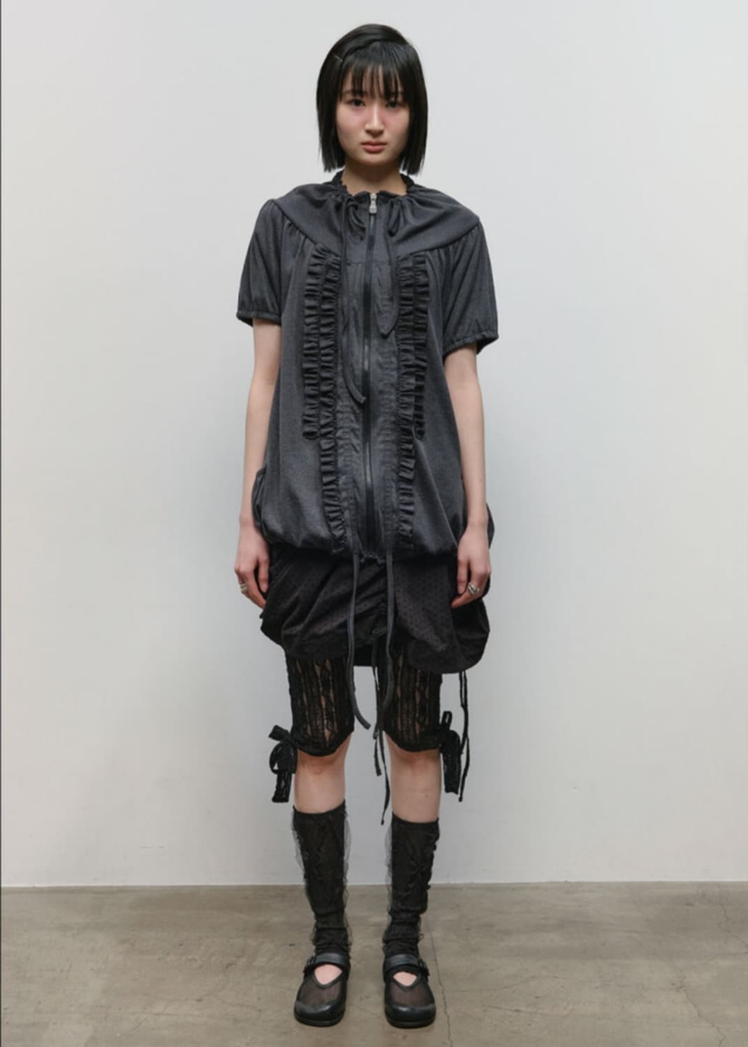 타입서비스 러플 집업 포켓 탑 상품이미지5