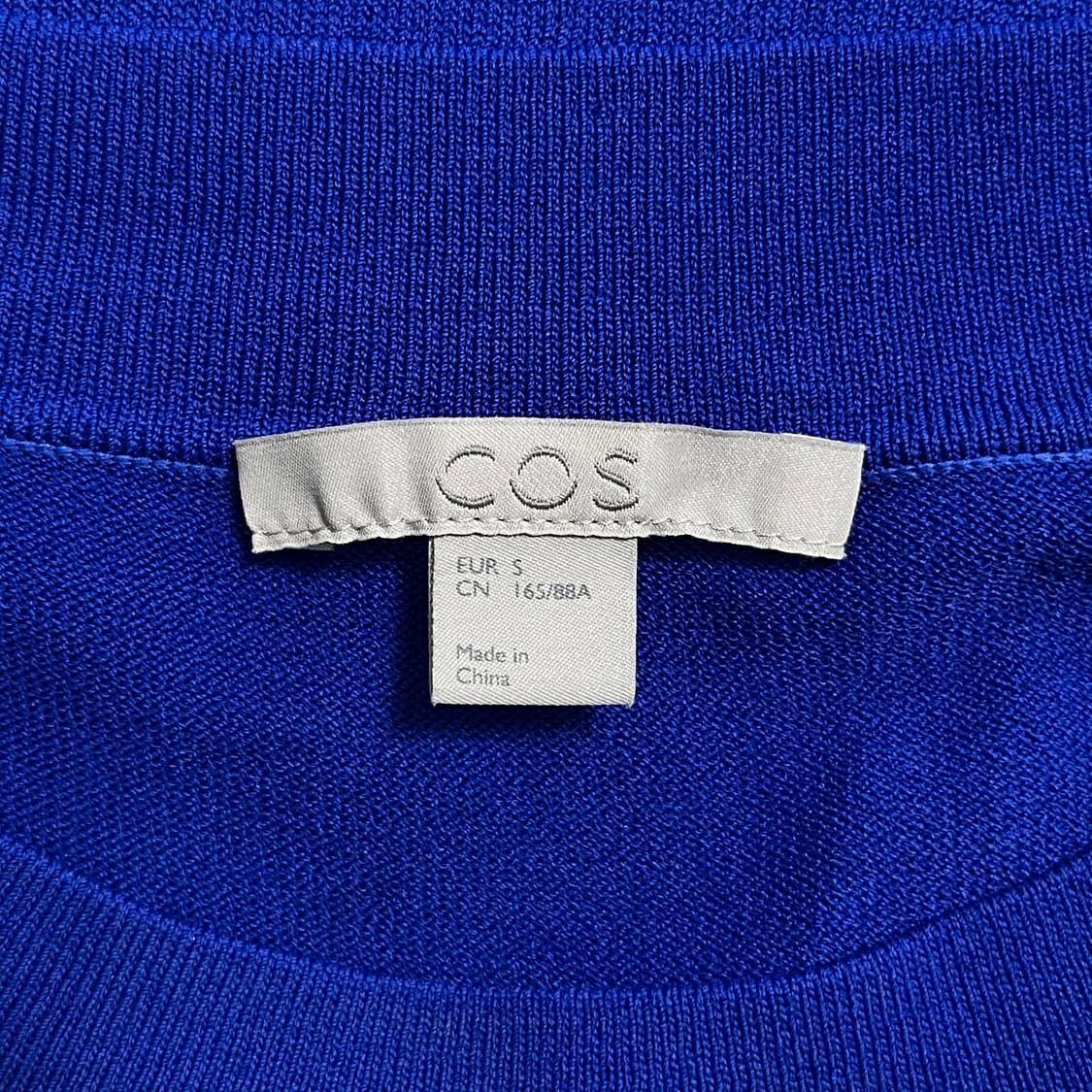 코스(COS) 블루 미디 원피스 상품이미지4
