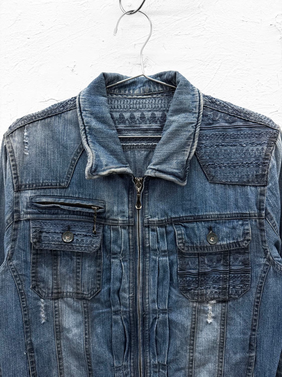 semantic design 데님 자켓 상품이미지2