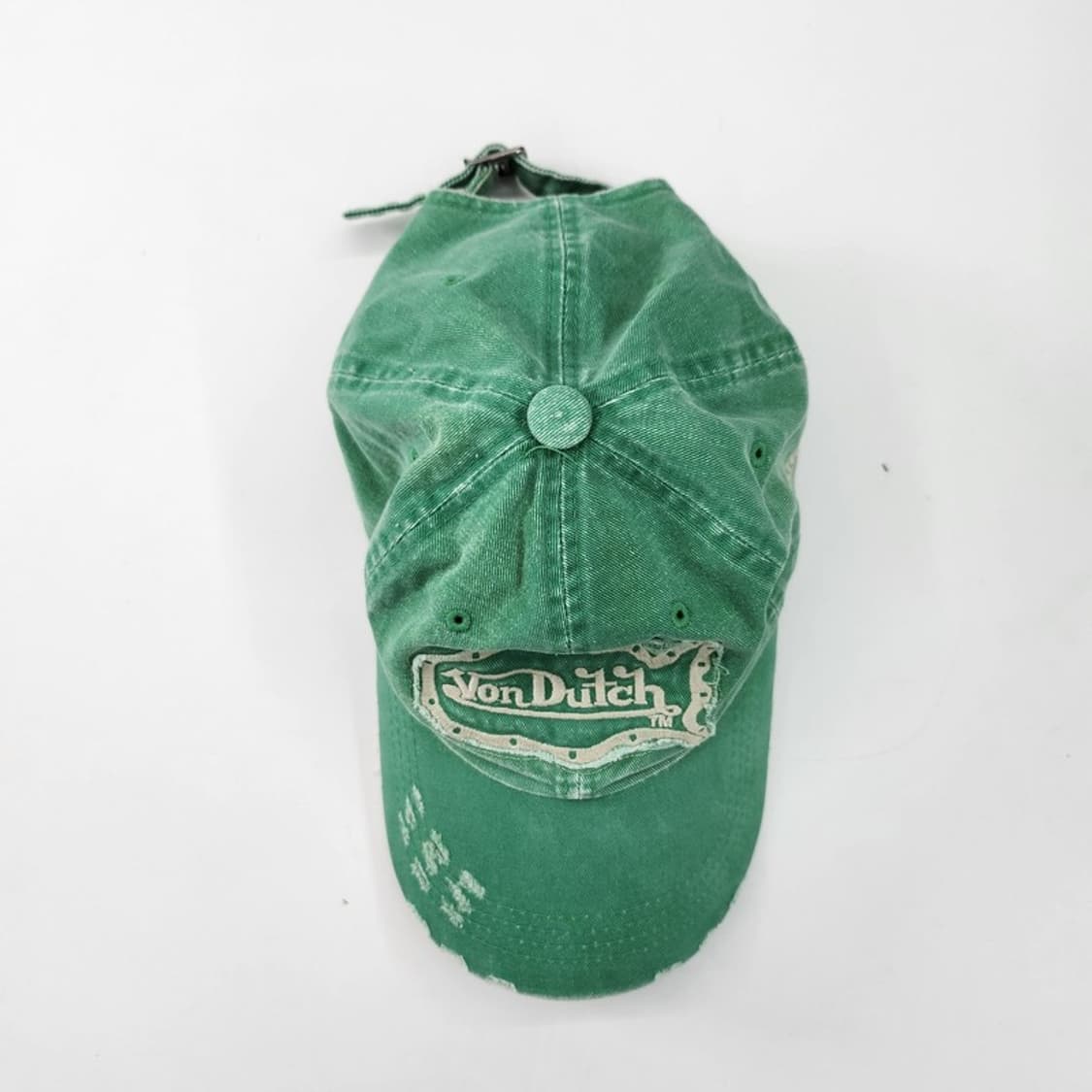 VON DUTCH 프린팅 그린 볼 캡 상품이미지2