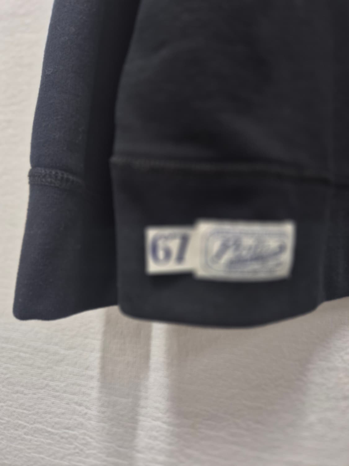 폴로 기모 블랙 맨투맨 티셔츠 / 105 (정품) 상품이미지3