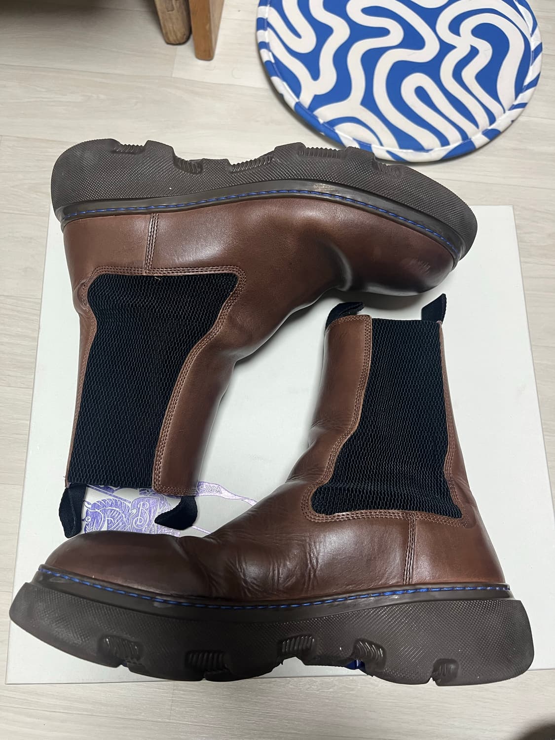 버버리 첼시 부츠 러버솔 상품이미지5