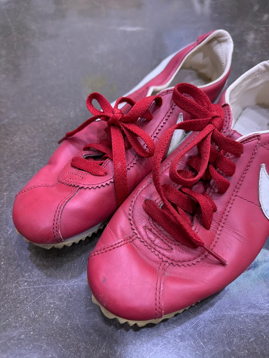 나이키 클래식 코르테즈 레더 레드 화이트 스니커즈 240 상품이미지3