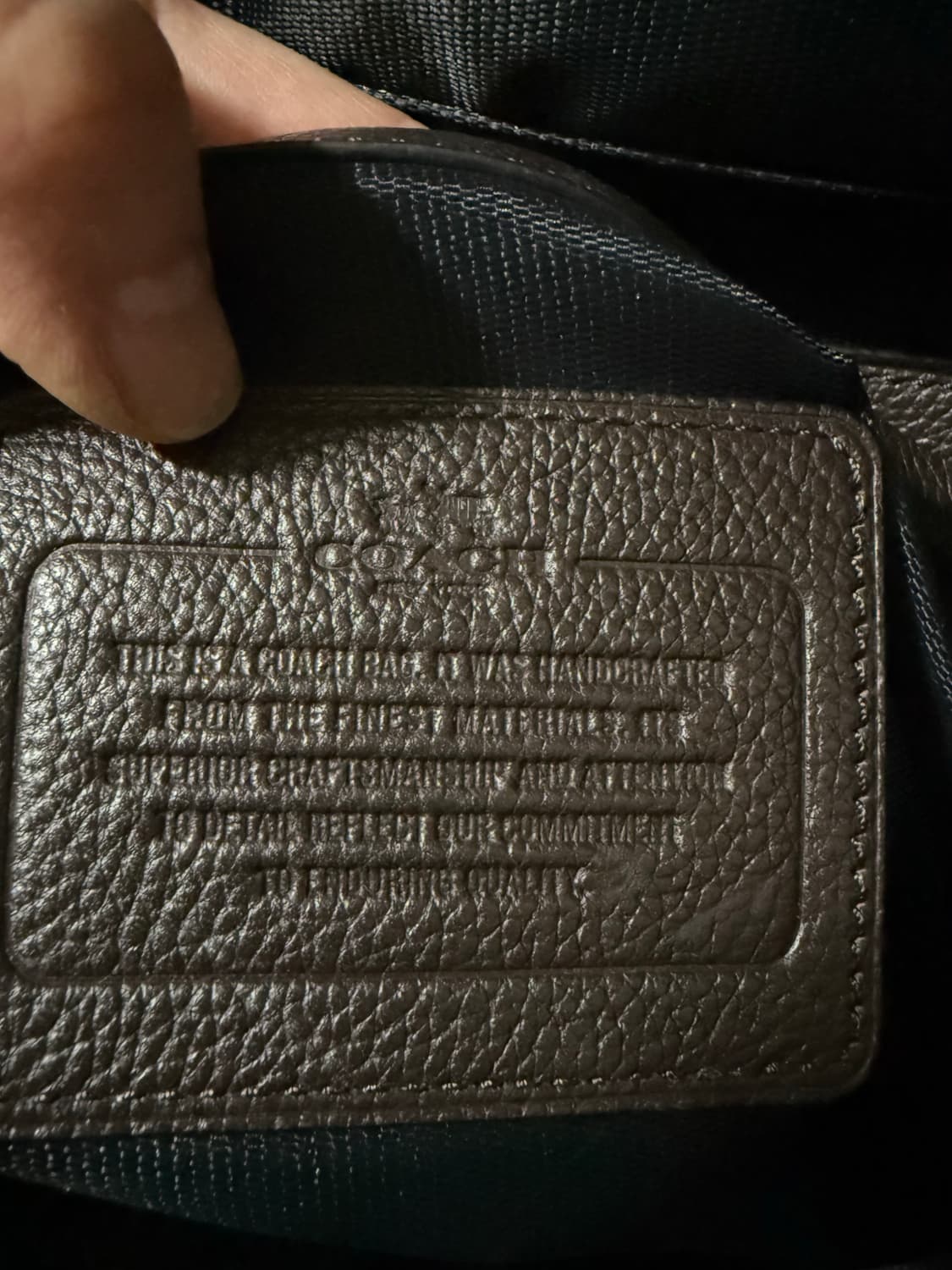 코치정품남자서류가방 상품이미지9