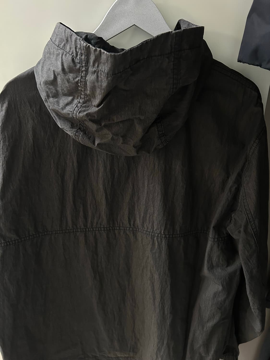 L)에스피오나지 바람막이 Ray Wind Parka Black 상품이미지4