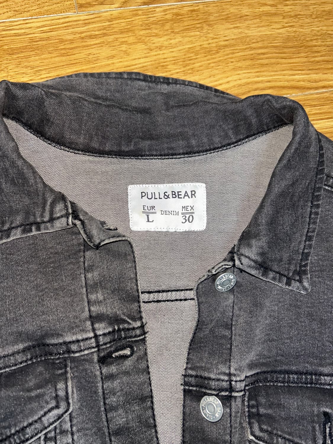 풀앤베어 데님 재킷 흑청 상품이미지4