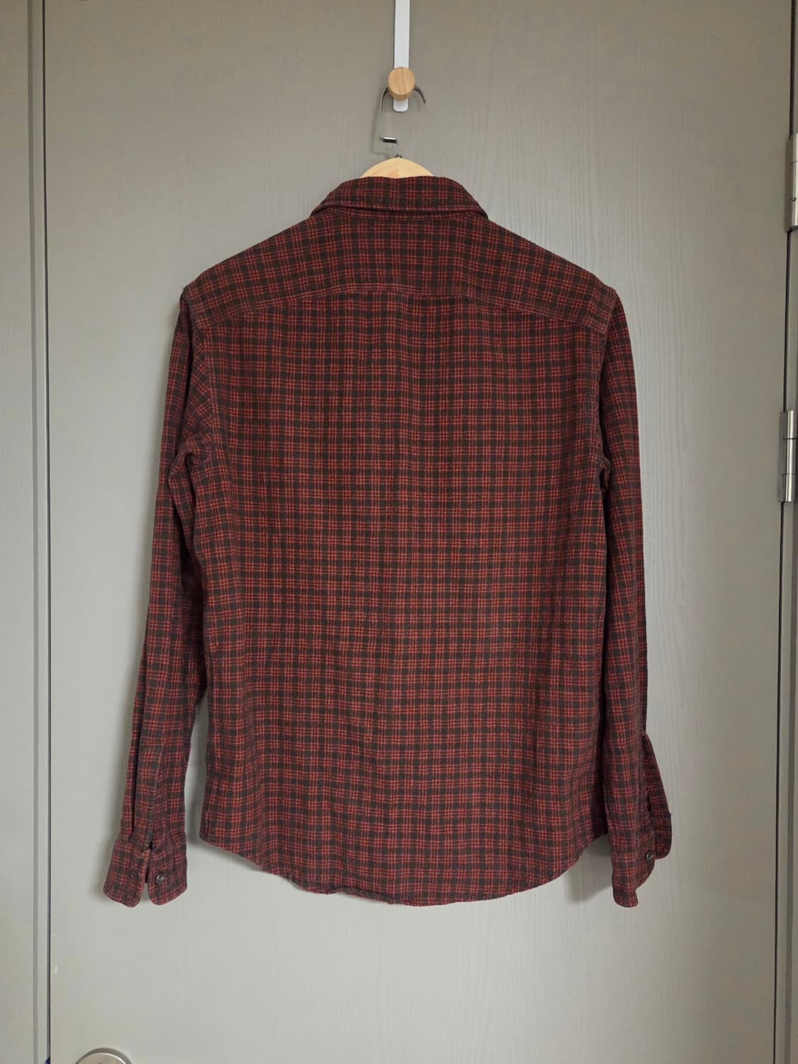 RRL 더블알엘 플래드 체크 워크 셔츠 M 상품이미지2