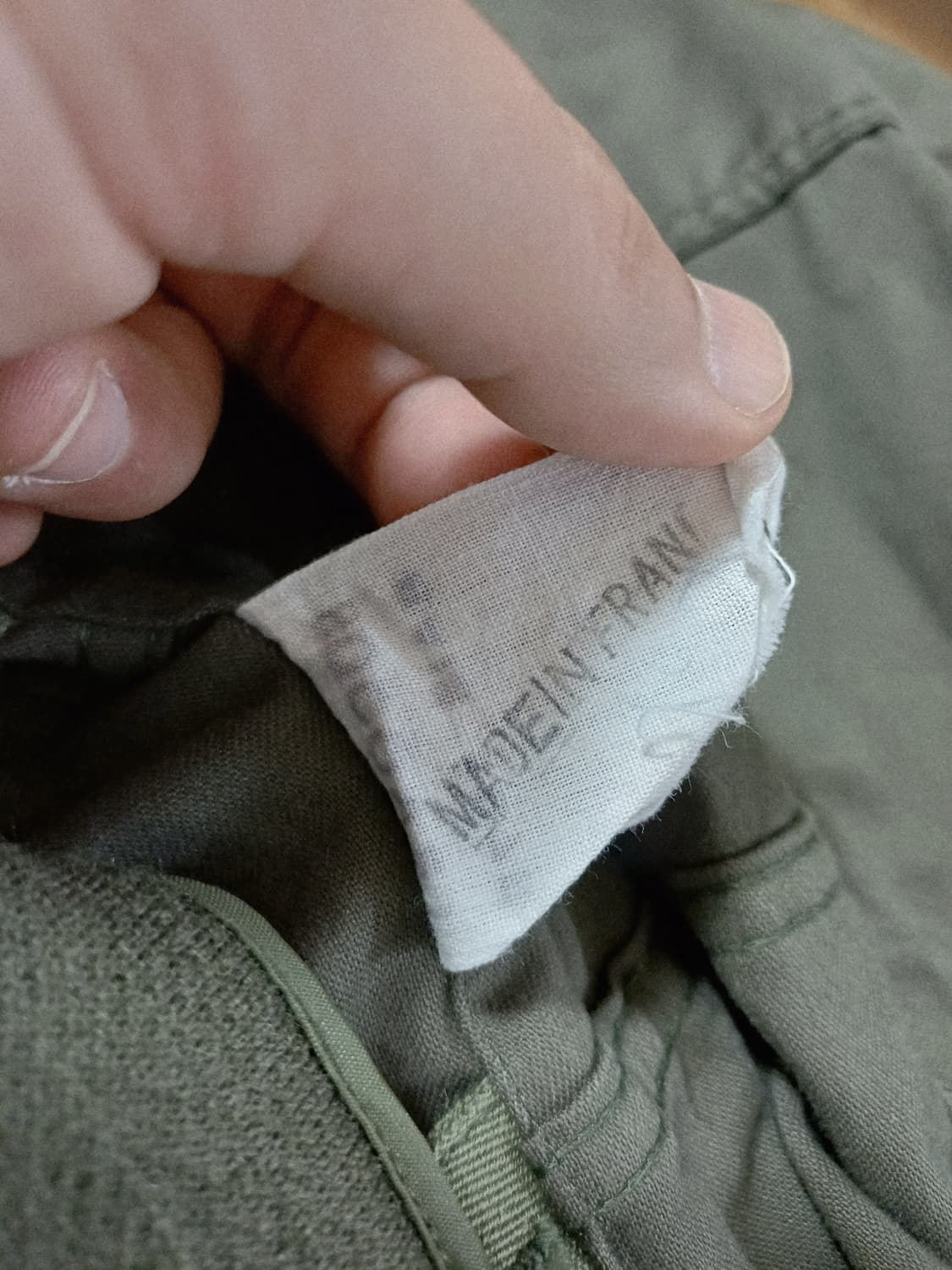 개파카의 아성을 뒤흔들 70's 프랑스군 S300 파카 상품이미지7