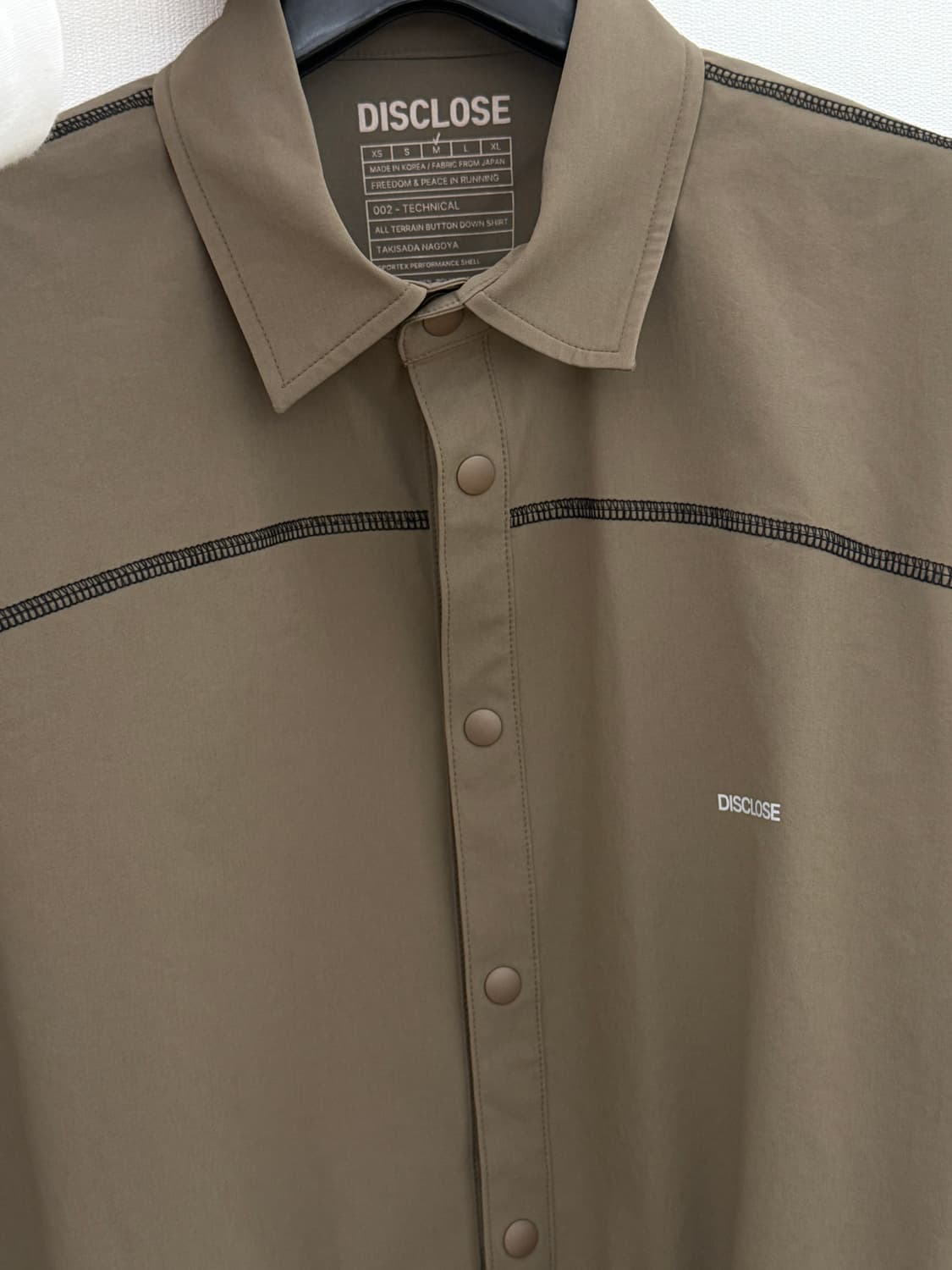 디스클로즈 러닝 셔츠(M) 상품이미지3
