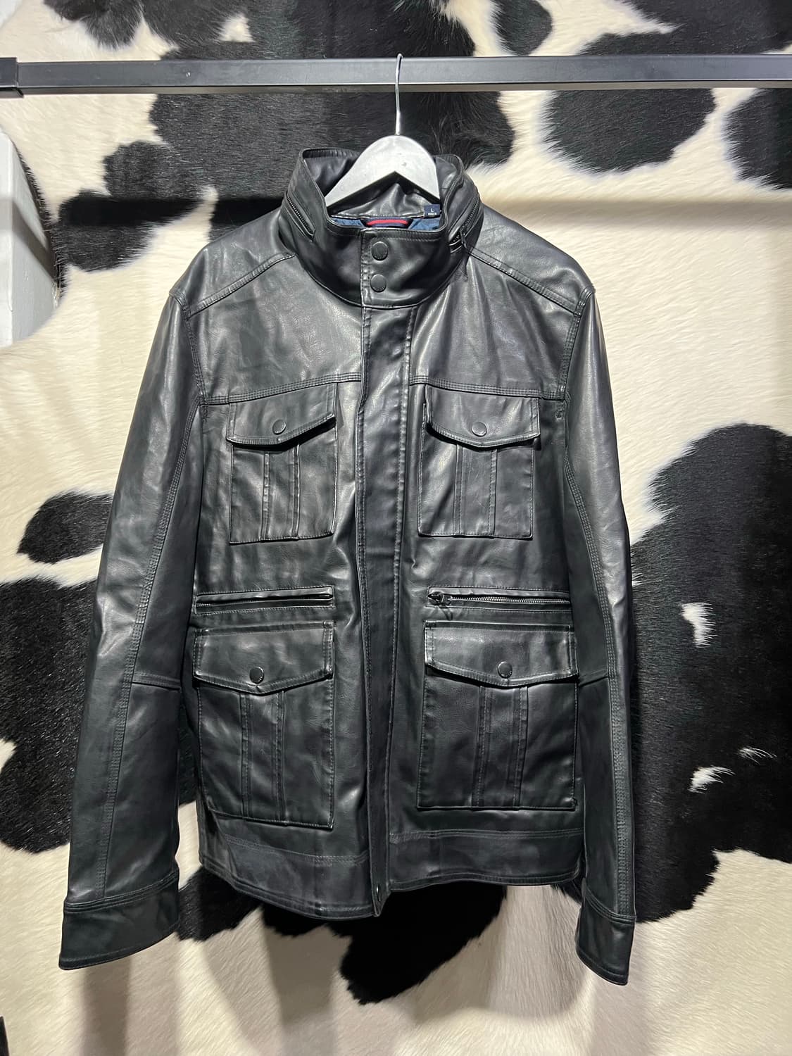 타미힐피거 가죽 자켓 상품이미지2