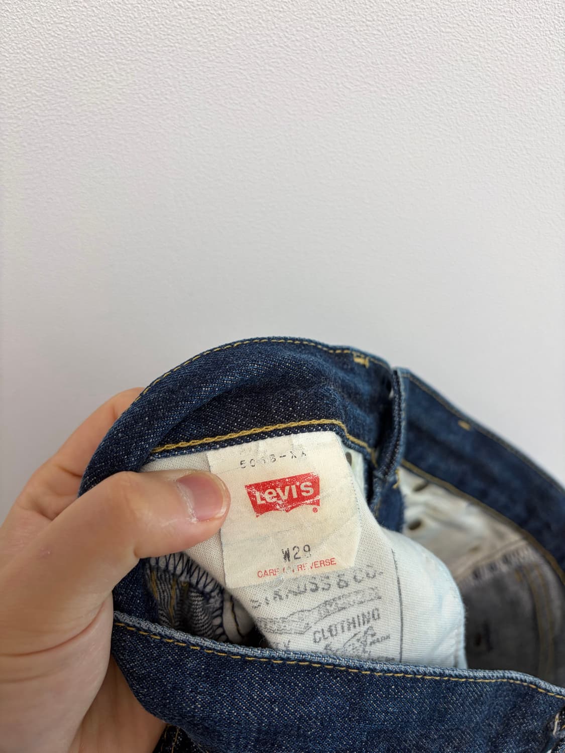 90s 리바이스 503B 셀비지 made in usa 상품이미지8