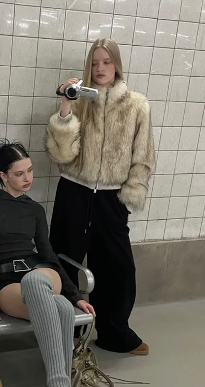 블랙업 퍼자켓 상품이미지3