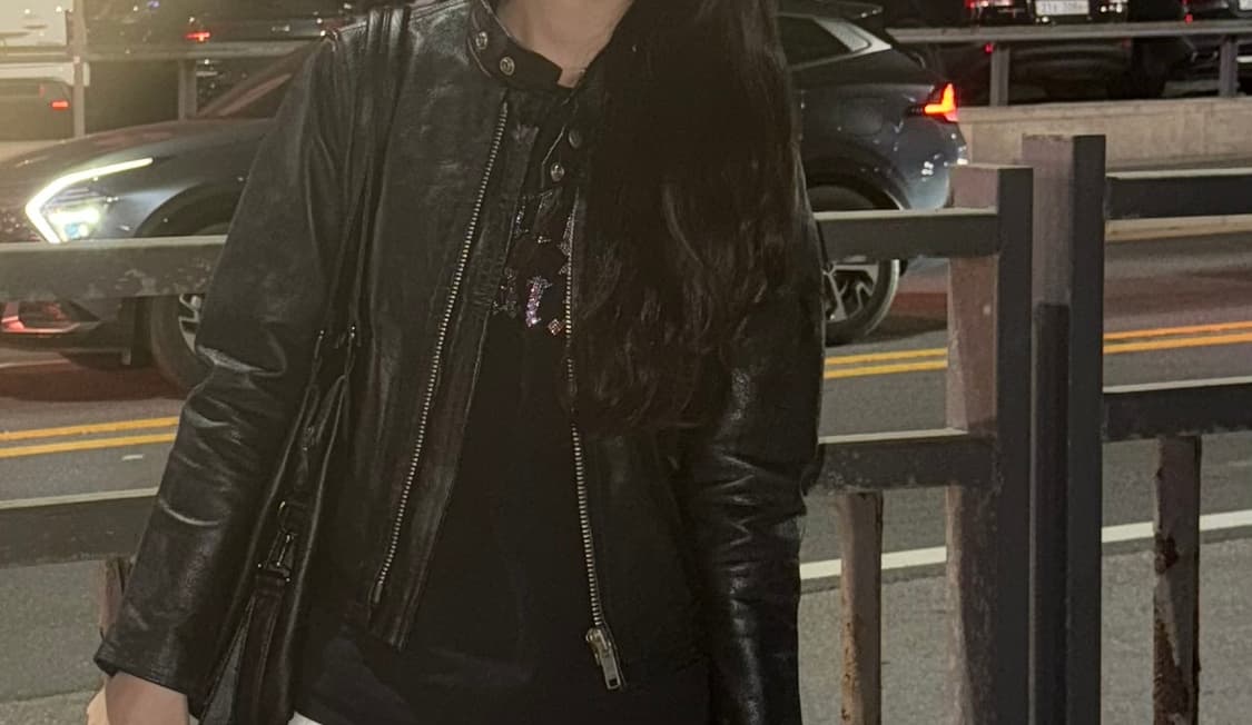 AC/DC 블랙 레더 라이더 자켓 / 빈티지 무드 상품이미지3