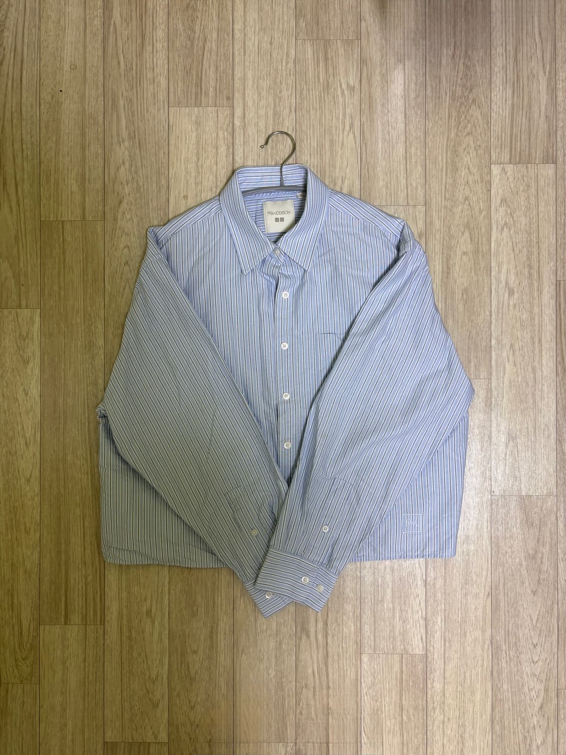 유니클로xJW앤더슨 옥스포드 박시 셔츠 스트라이프 XL 상품이미지2