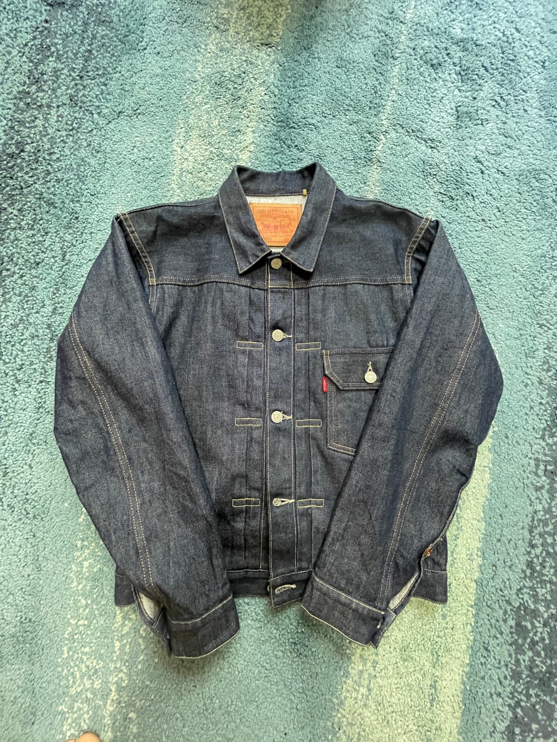 리바이스 lvc 타입1 리지드 506xx 트러커 상품이미지1