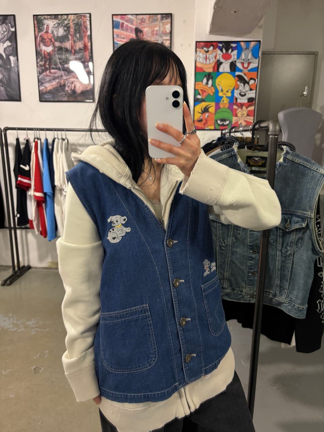 일제 빈티지 달마시안 베스트 상품이미지3