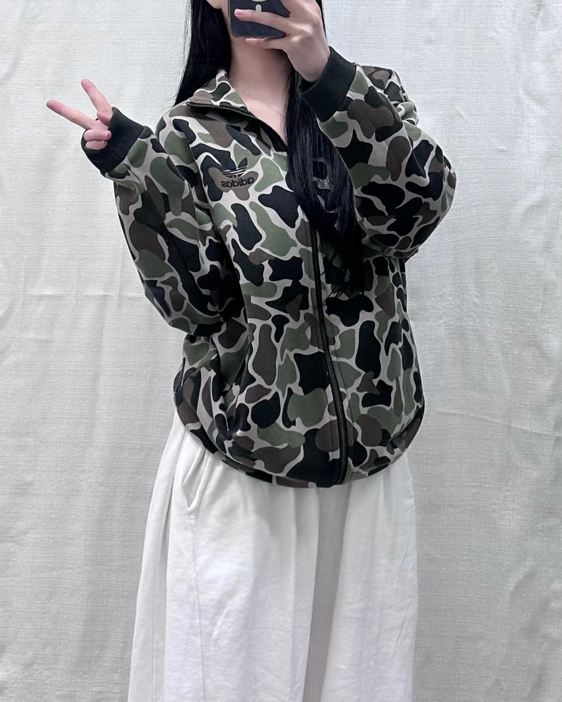 아디다스 카모 집업 상품이미지2