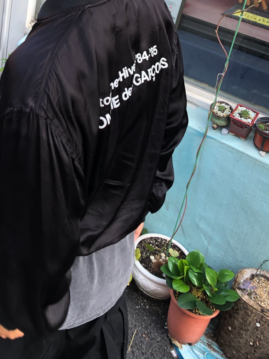 [XL] cdg 꼼데 스태프 블루종 상품이미지8