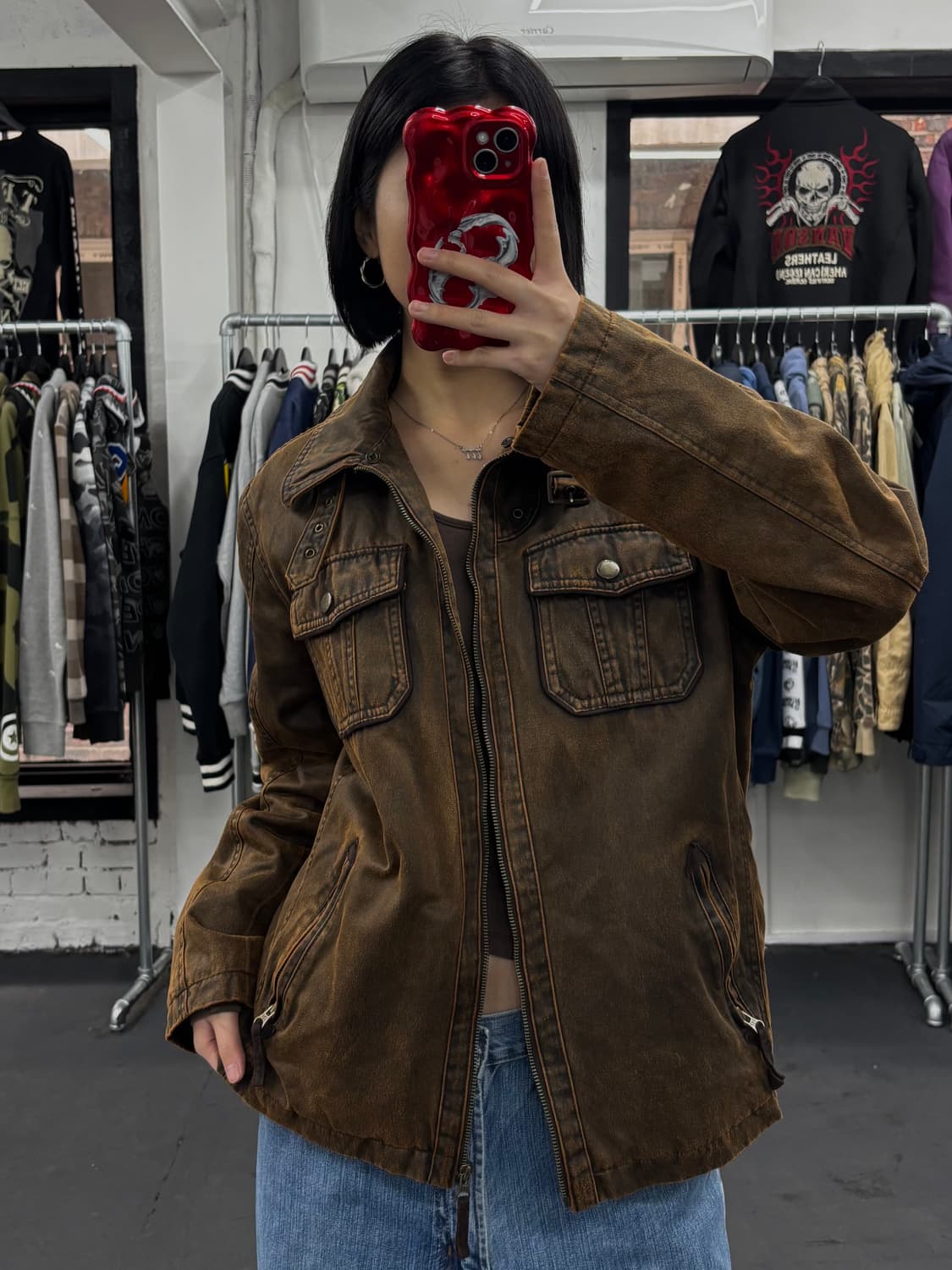 VTG 그런지 코튼 퀼팅 자켓 상품이미지2