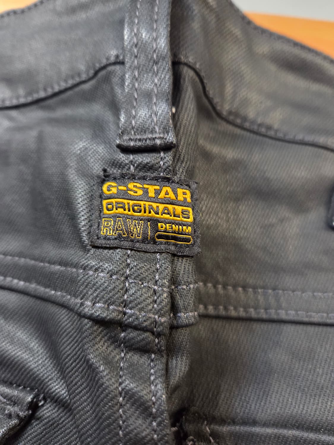 G-Star RAW 블랙 코팅진(W28/L30) 상품이미지6
