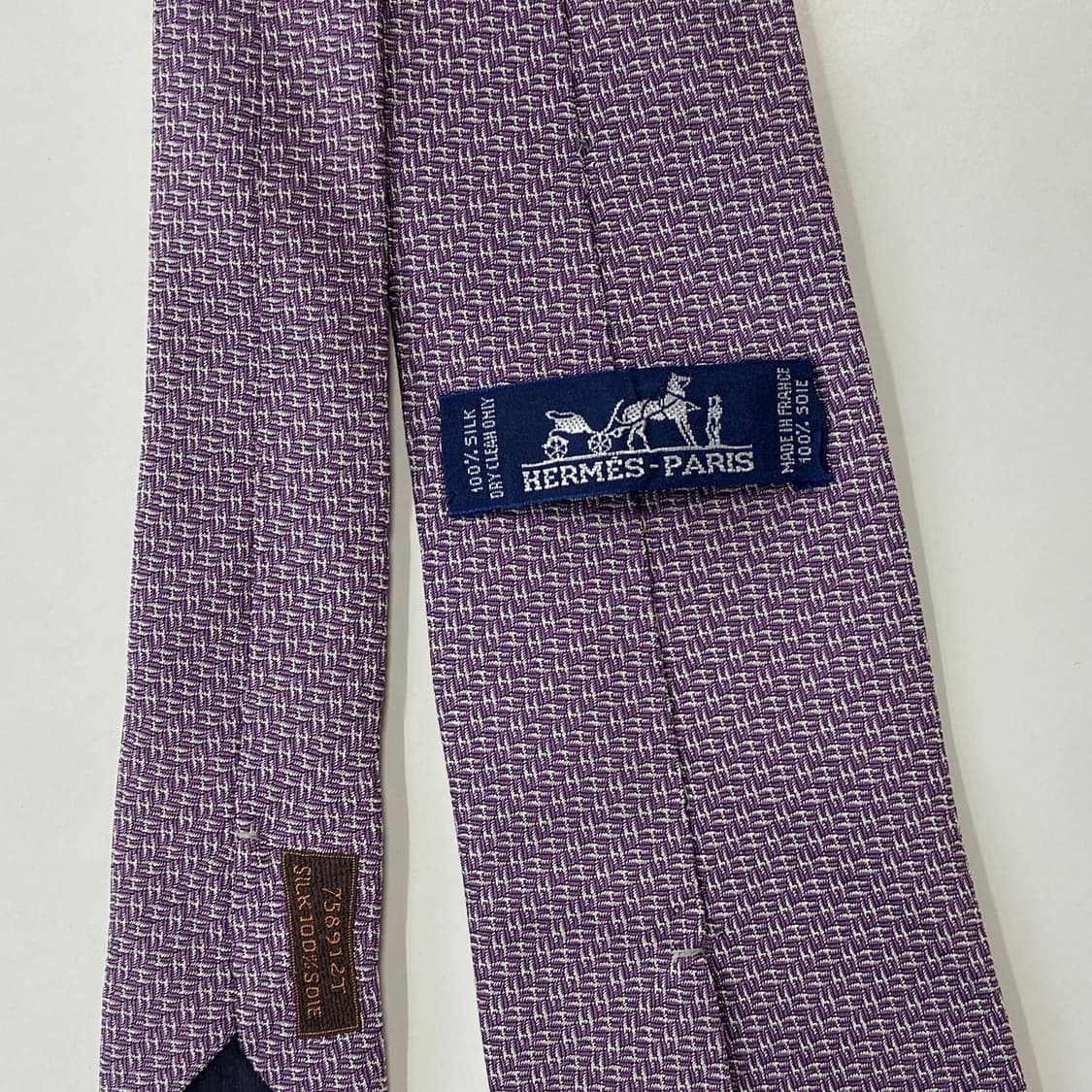 에르메스 H모노그램 명품 정품넥타이(HERMES) 상품이미지6