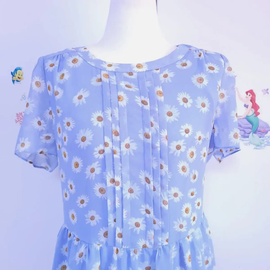 포에버21 forever21 반팔 쉬폰원피스 상품이미지2