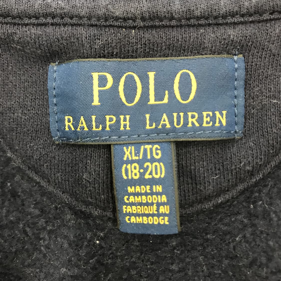 폴로 랄프로렌 빅포니 하프집업 [18-20,XL] 상품이미지4