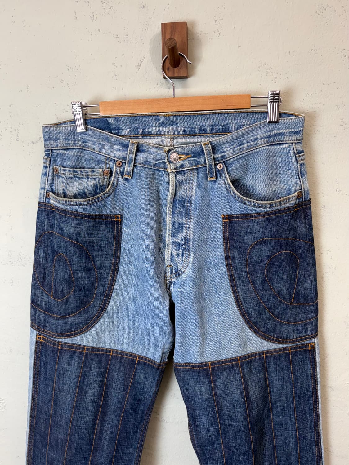 리빌드바이니들스 리바이스 모토크로스 패치 데님팬츠 상품이미지3