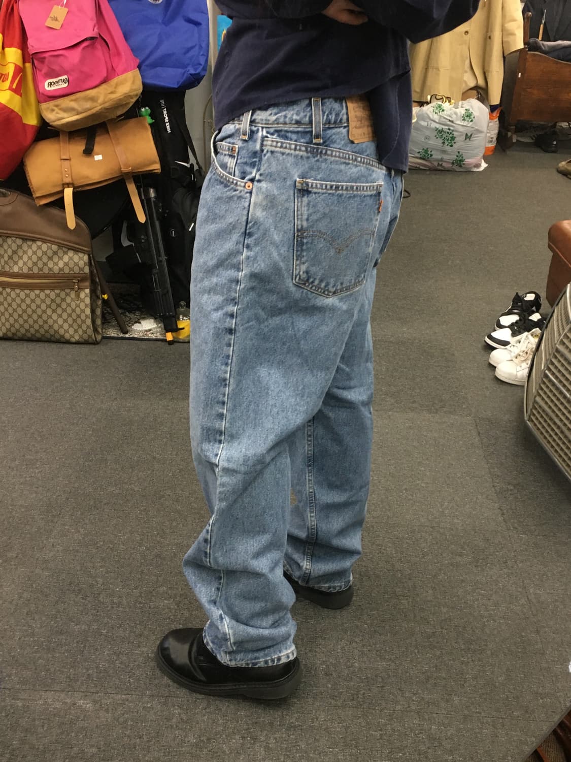 90s Levis 리바이스 550 오렌지탭 데님팬츠 (USA) 상품이미지2