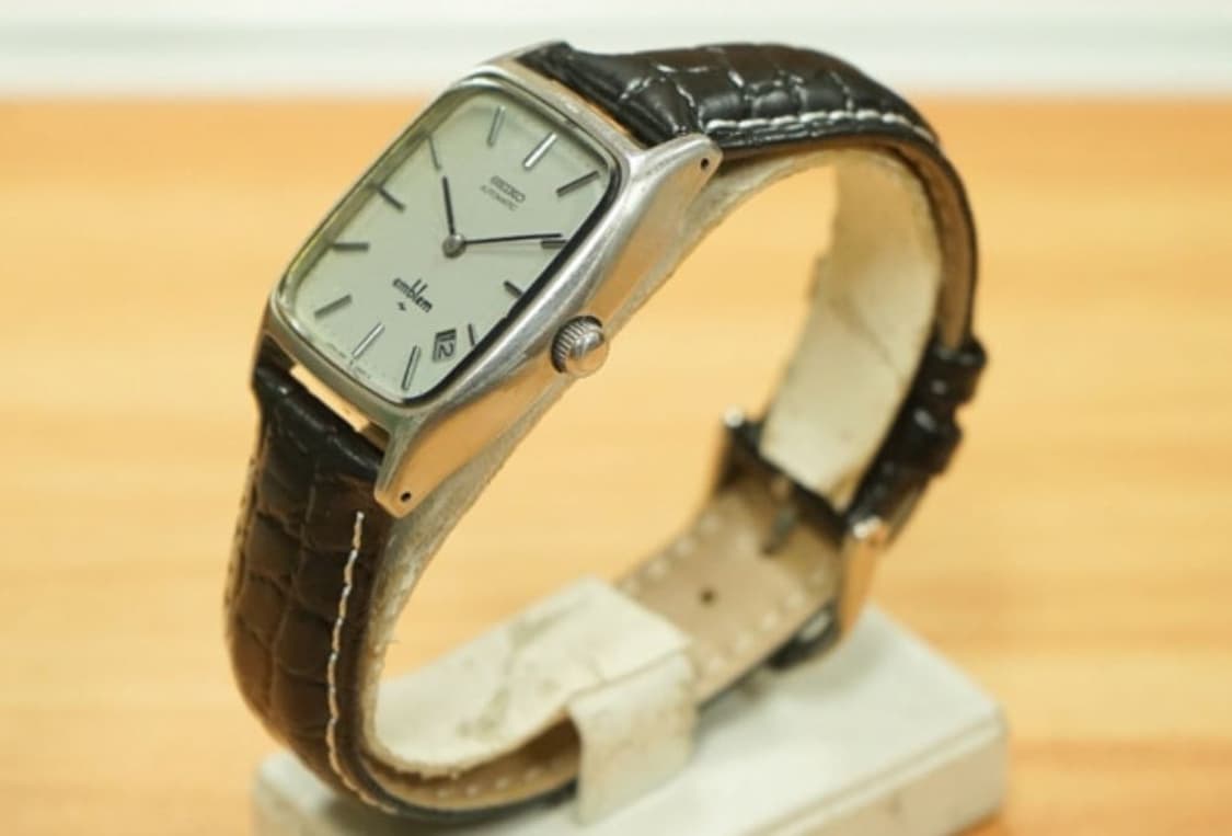 70s 세이코 2418 엠블램 하이비트 오토매틱 시계 상품이미지3