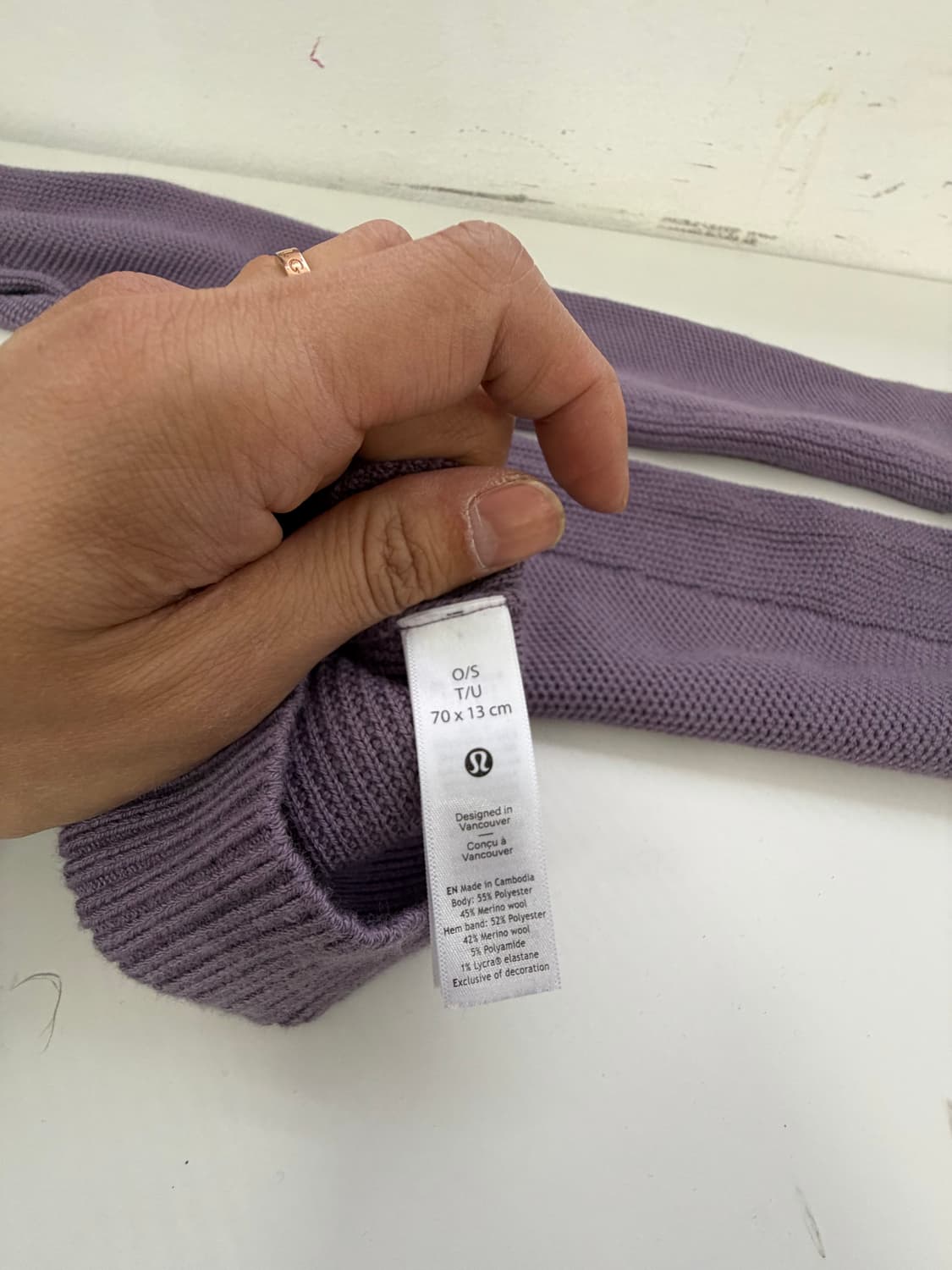 정품) 룰루레몬 에볼루션 레그 워머 70x13 상품이미지6