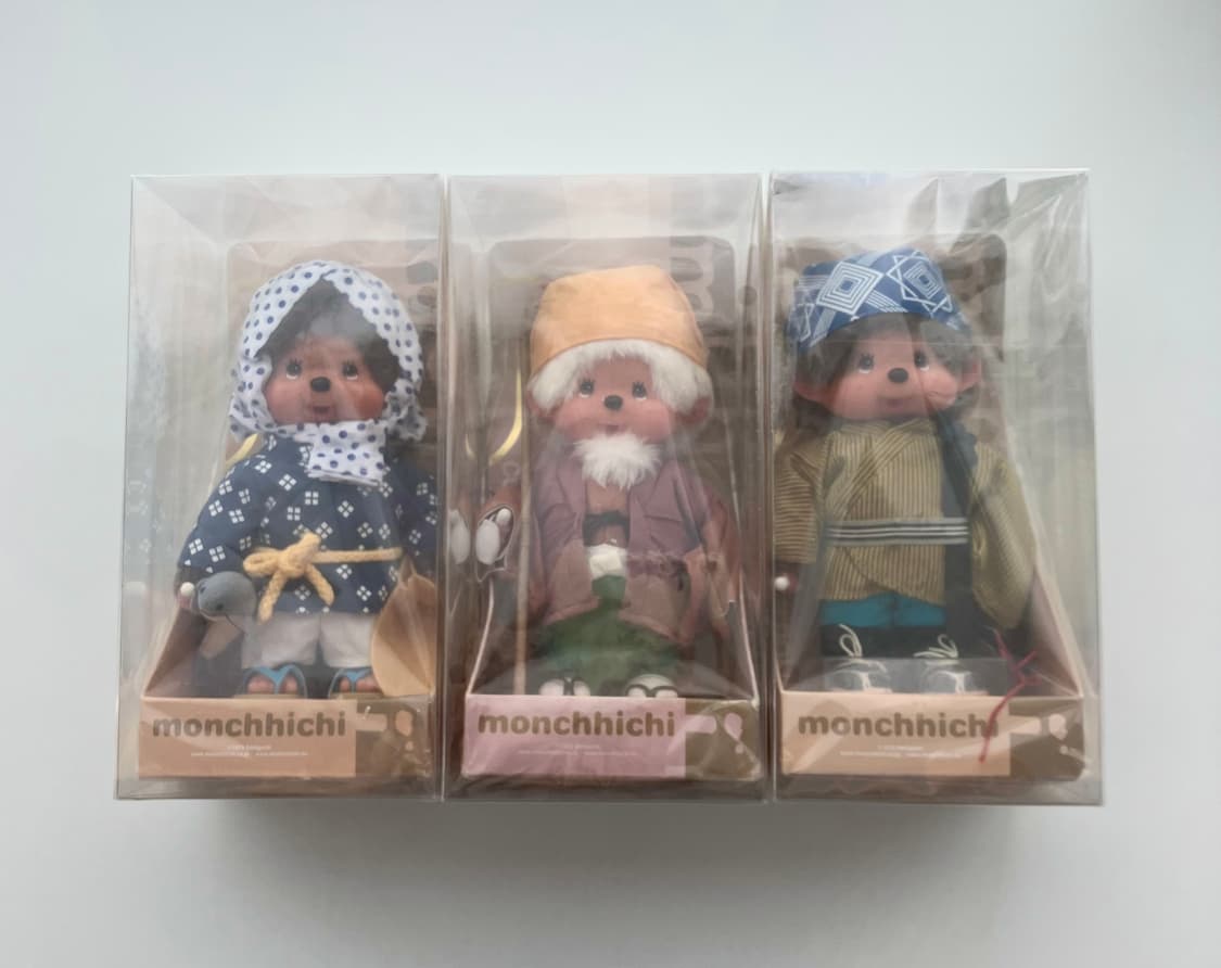 🚫판매완료🚫고전 몬치치 collection doll set 상품이미지1