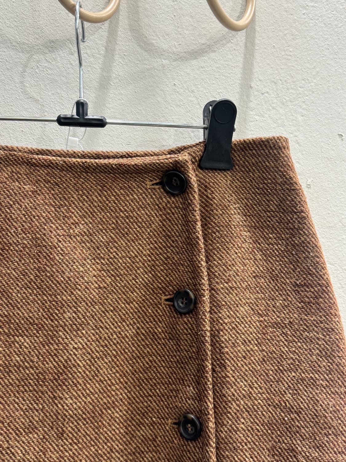 japan vintage 리버서블 체크 스커트 상품이미지4