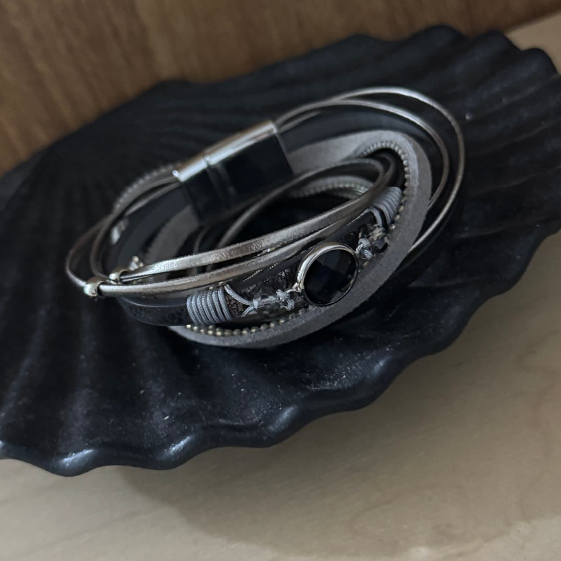 Vintage Leather strap Bracelet 상품이미지2
