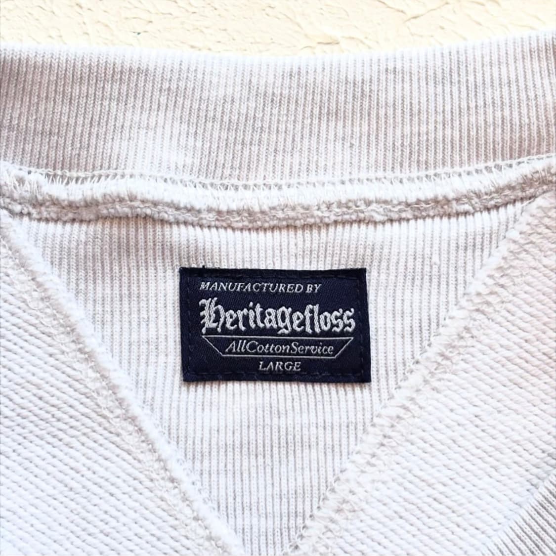 헤리티지플로스 멜란지 스웻셔츠 상품이미지5