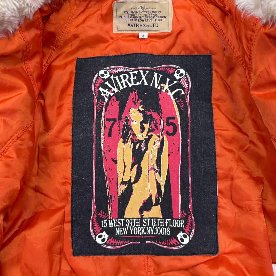 (S)아비렉스 Avirex N3B 자켓(세이지 그린) 상품이미지3