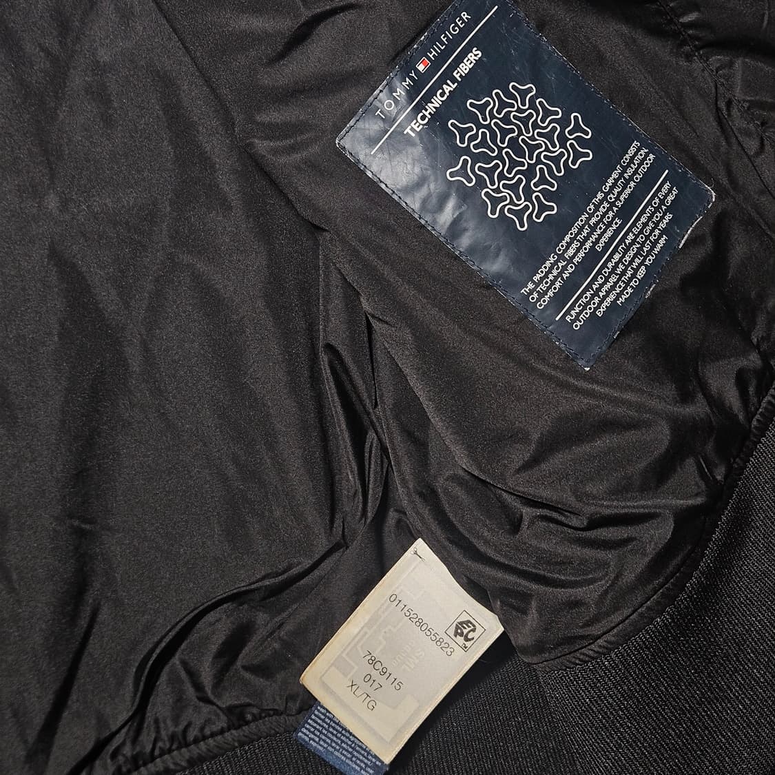 타미힐피거 퀼팅 봄버 자켓 XL 상품이미지6