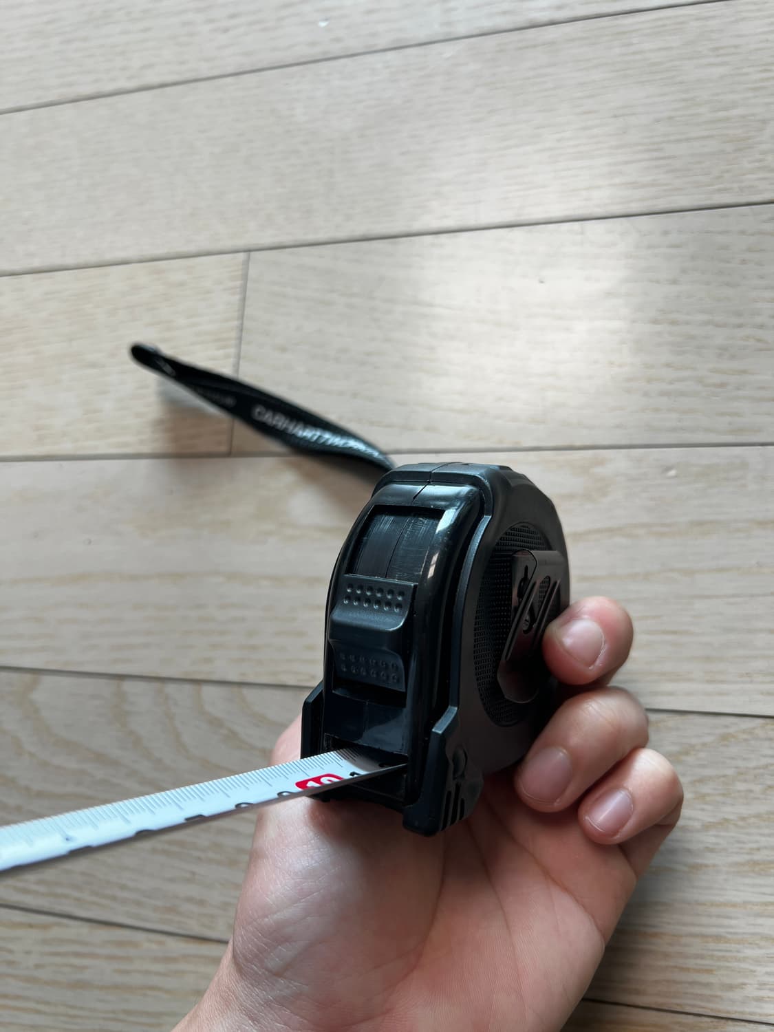 칼하트 WIP 5M 줄자 블랙 상품이미지4