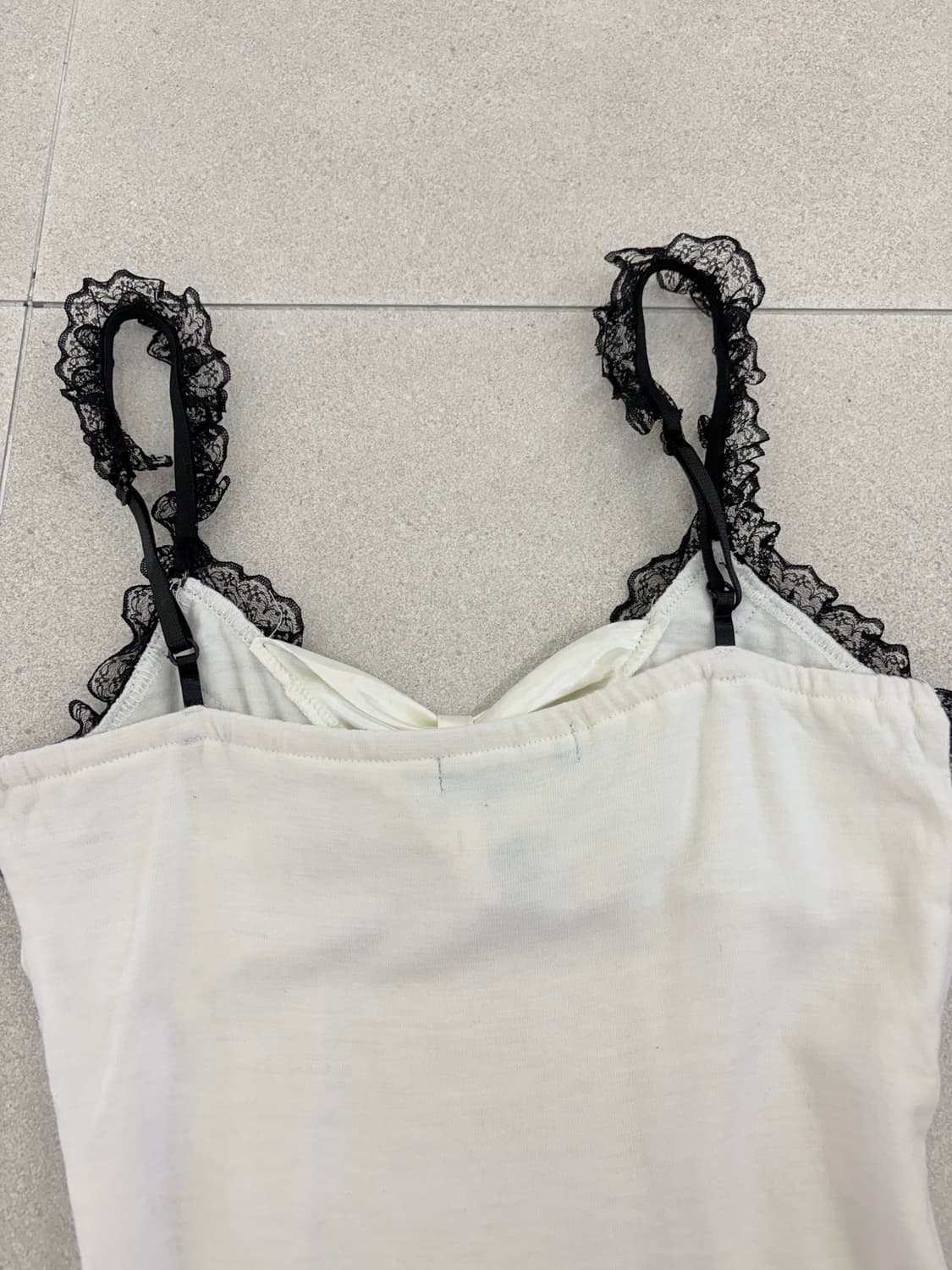 레이스 큐빅 오레오 슬리브리스 상품이미지5