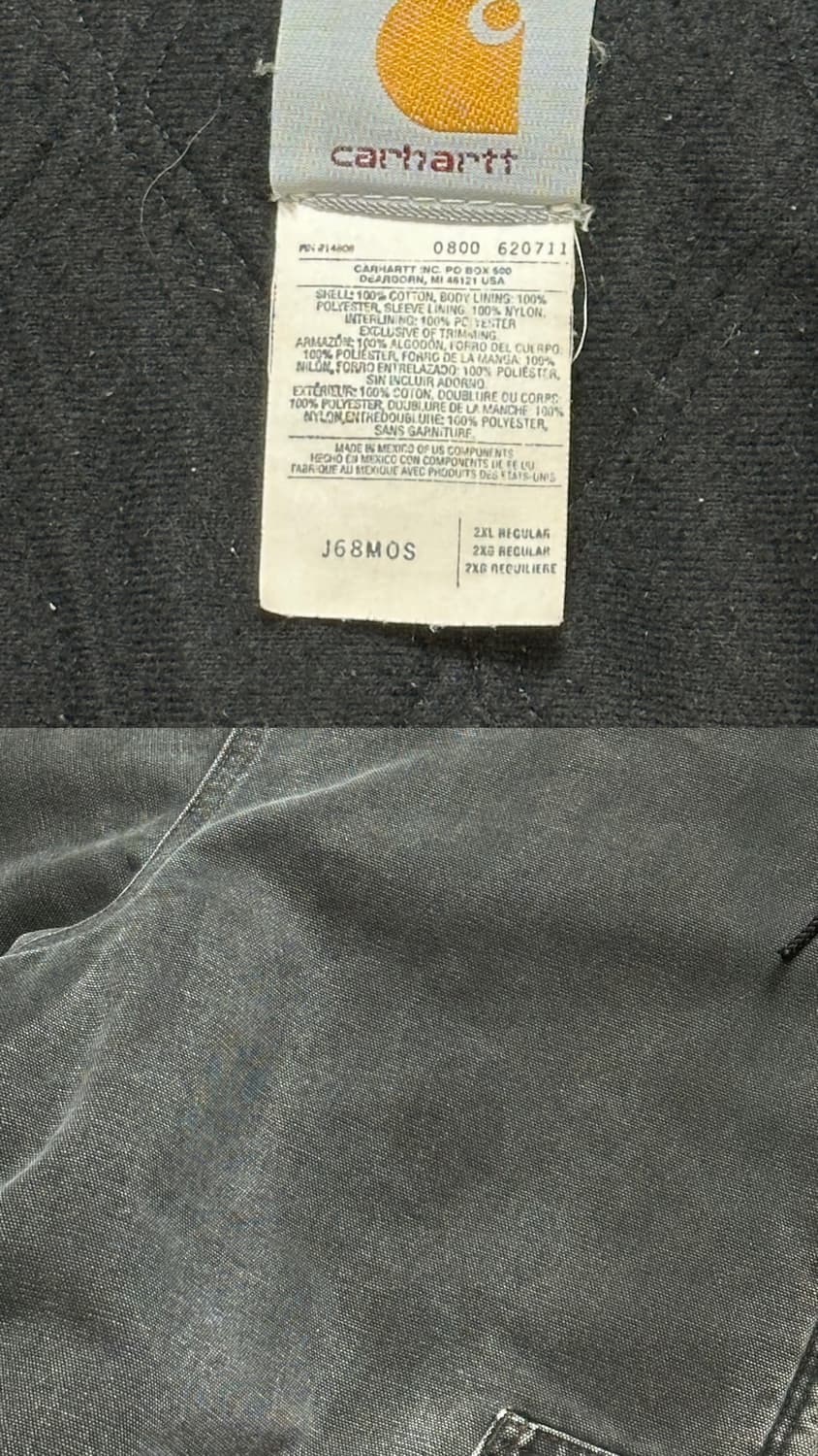 00's OG 칼하트 J68 액티브 자켓 칼하트 MOS 모스그린 상품이미지9