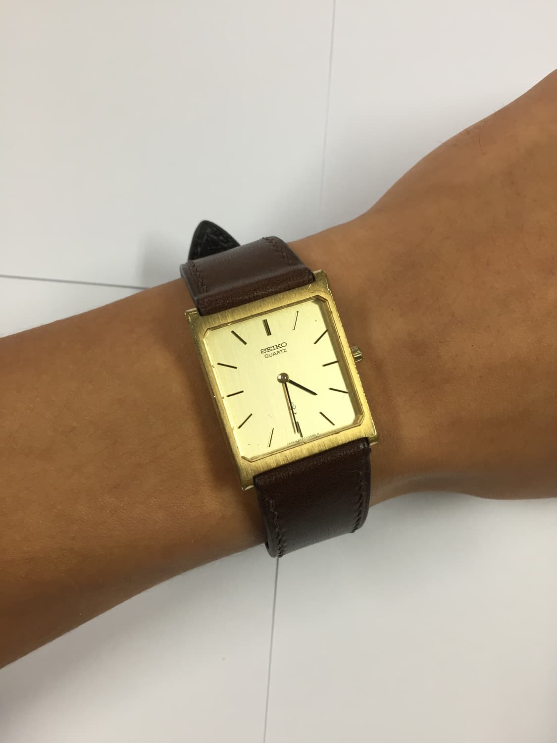 80s seiko chariot tank gold 상품이미지4
