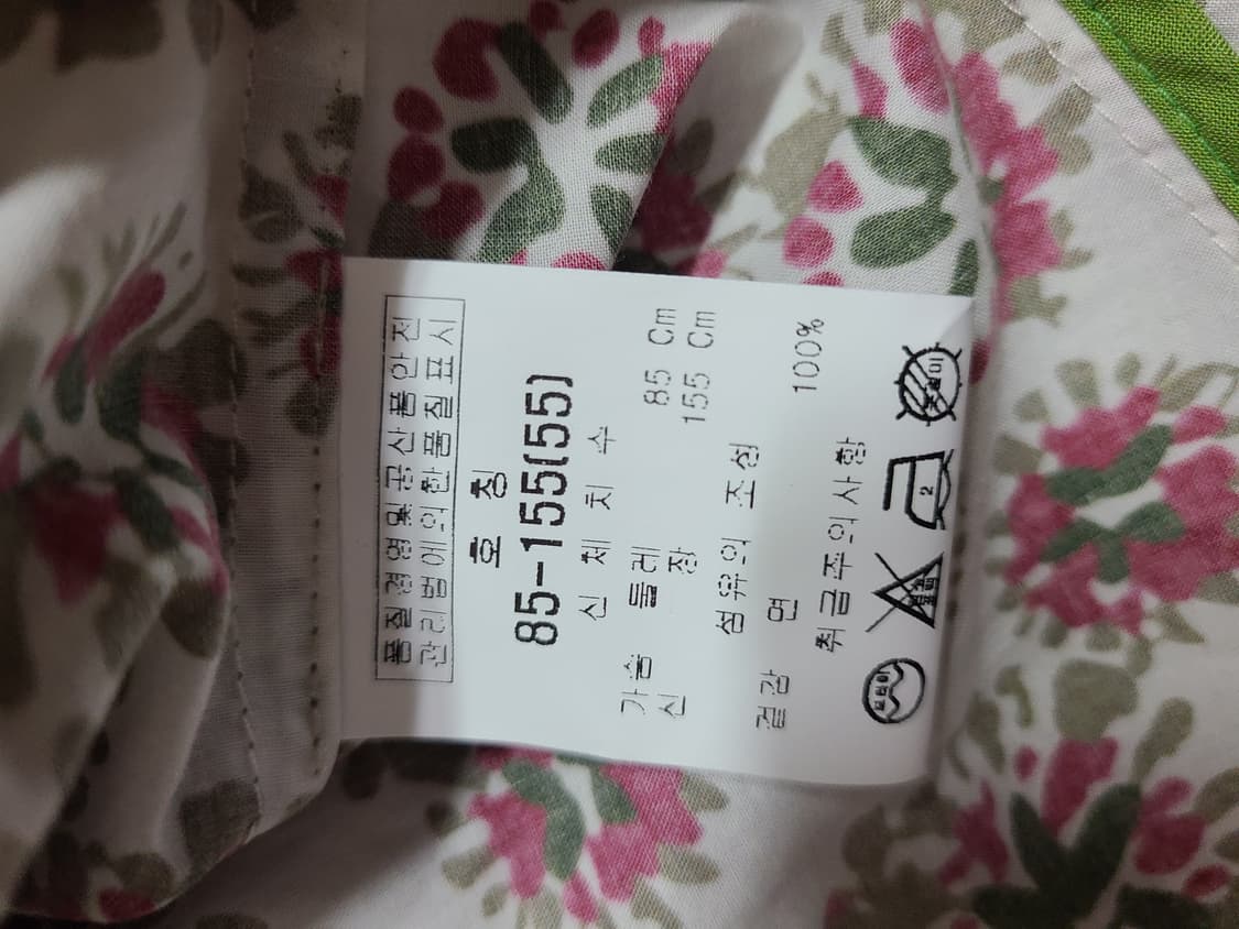 Bucolique 플라워 패턴 프릴 블라우스(55-66) 상품이미지7