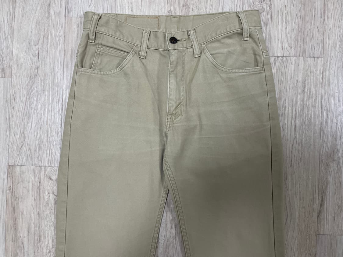 29~30) 00's 리바이스 재팬 519 베드포드 베이지 코튼팬츠 상품이미지5