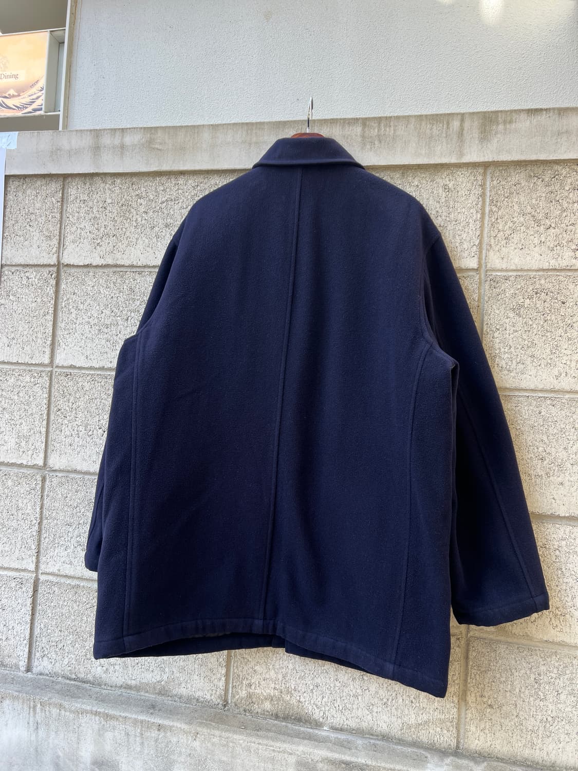 1990s POLO RALPH LAUREN 폴로랄프로렌 네이비 울 코트 상품이미지9